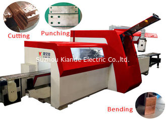 Low Noise Hydraulic CNC Busbar Processing Machine For Copper