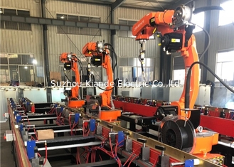 High Precision Automatic Robot Welding Machine Space Saving