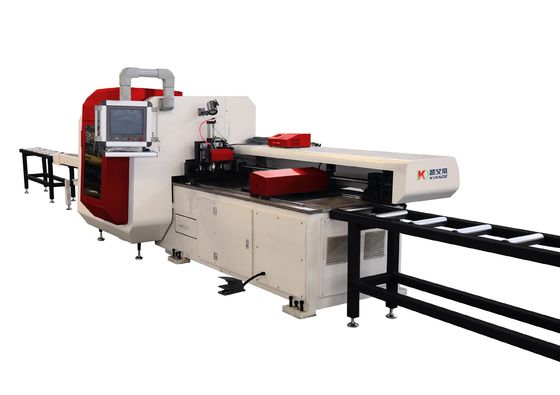 Automatic Busbar Processing Machine 6mm Copper Bar Cutting Bending Punching
